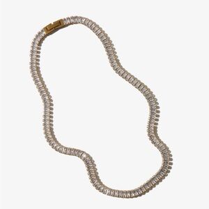 Elegant Gold and Silver Necklace